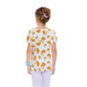 Orange Goldfish Pattern Kids  One Piece Tee View2