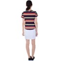 Seventies Stripes Women s Sports Top View2