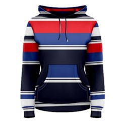 Casual Uniform Stripes Women s Pullover Hoodie by tmsartbazaar