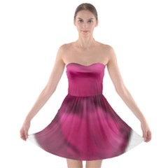 Fun Fuschia Strapless Bra Top Dress by Janetaudreywilson