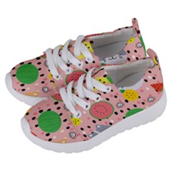 Cats And Fruits  Kids  Lightweight Sports Shoes by Sobalvarro