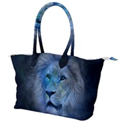 Astrology Zodiac Lion Canvas Shoulder Bag by Mariart