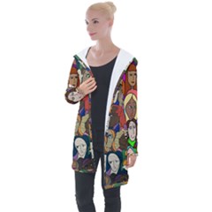 Sisters2020 Longline Hooded Cardigan by Kritter