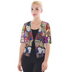 Sisters2020 Cropped Button Cardigan by Kritter