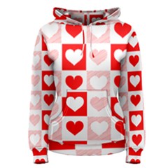 Hearts  Women s Pullover Hoodie by Sobalvarro