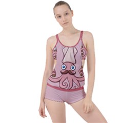 Squid Chef Cartoon Boyleg Tankini Set  by sifis