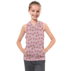 Squid Chef Pattern Kids  Sleeveless Hoodie by sifis