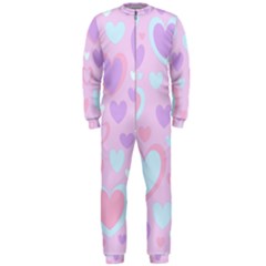 Unicorn Hearts Onepiece Jumpsuit (men)  by MooMoosMumma