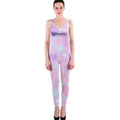 Unicorn Hearts One Piece Catsuit by MooMoosMumma