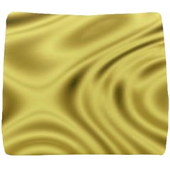 Golden Wave  Seat Cushion by Sabelacarlos