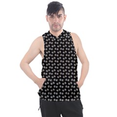 Daisy Black Men s Sleeveless Hoodie by snowwhitegirl