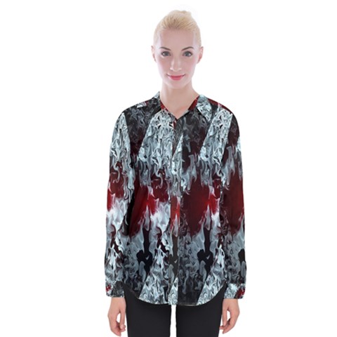 Flamelet Womens Long Sleeve Shirt by Sparkle