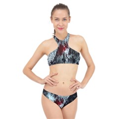 Flamelet High Neck Bikini Set by Sparkle