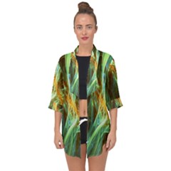 Abstract Illusion Open Front Chiffon Kimono by Sparkle