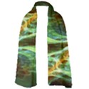 Abstract Illusion Long Sheer Chiffon Scarf  View1