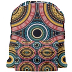 Aztec Multicolor Mandala Giant Full Print Backpack by tmsartbazaar