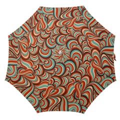 Psychedelic Swirls Straight Umbrellas by Filthyphil