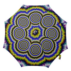 Psychedelic Blackhole Hook Handle Umbrellas (large) by Filthyphil