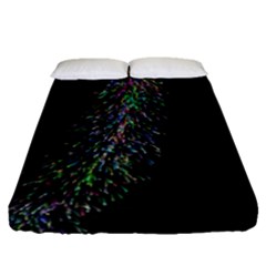 Galaxy Space Fitted Sheet (queen Size) by Sabelacarlos