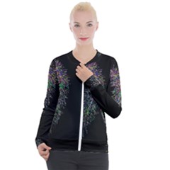 Galaxy Space Casual Zip Up Jacket by Sabelacarlos