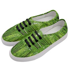 In The Forest The Fullness Of Spring, Green, Women s Classic Low Top Sneakers by MartinsMysteriousPhotographerShop