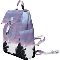 Colorful Overcast, Pink,violet,gray,black Buckle Everyday Backpack by MartinsMysteriousPhotographerShop