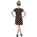 Geometric Diamond Tile Kids  Cross Web Dress View2