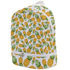 Pineapples Zip Bottom Backpack by goljakoff