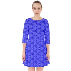 Blue-monday Smock Dress by roseblue