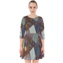 Digital Geometry Smock Dress View1