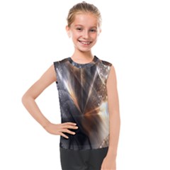 Flash Light Kids  Mesh Tank Top by Sparkle