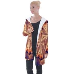 Sun Fractal Longline Hooded Cardigan by Sparkle