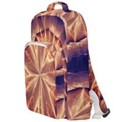 Sun Fractal Double Compartment Backpack by Sparkle