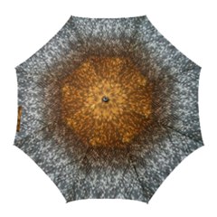 Glitter Gold Golf Umbrellas by Sparkle