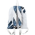 Blue banana leaves Giant Full Print Backpack View2