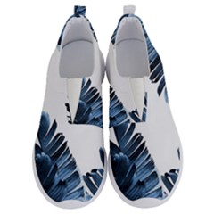 Blue Banana Leaves No Lace Lightweight Shoes by goljakoff