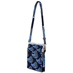 Queen Fish Doodle Art Multi Function Travel Bag by tmsartbazaar