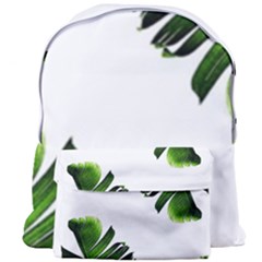 Green Banana Leaves Giant Full Print Backpack by goljakoff