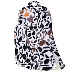 Zappwaits - Words Double Compartment Backpack by zappwaits