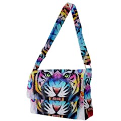 Butterflytiger Full Print Messenger Bag (l)