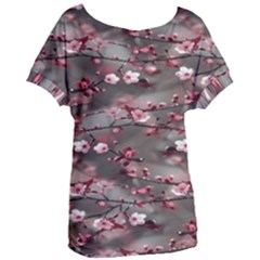 Realflowers Women s Oversized Tee by Sparkle