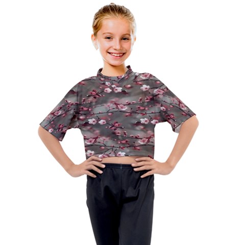 Realflowers Kids Mock Neck Tee by Sparkle