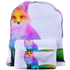 Rainbowfox Giant Full Print Backpack by Sparkle