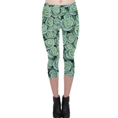 Realflowers Capri Leggings  by Sparkle