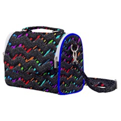 Rainbowwaves Satchel Shoulder Bag by Sparkle