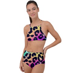 Animal Print High Waist Tankini Set by Sparkle