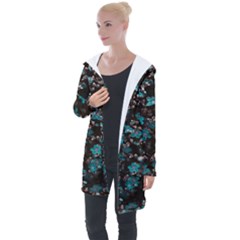 Realflowers Longline Hooded Cardigan by Sparkle