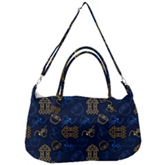 Tribal Festive Folk Pattern Removal Strap Handbag by tmsartbazaar