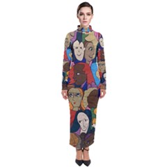 Wowriveter2020 Turtleneck Maxi Dress by Kritter