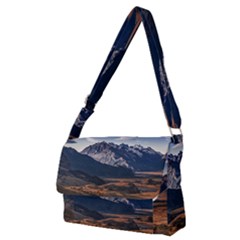 Mountain Patagonian Landscape, Santa Cruz, Argentina Full Print Messenger Bag (m) by dflcprintsclothing